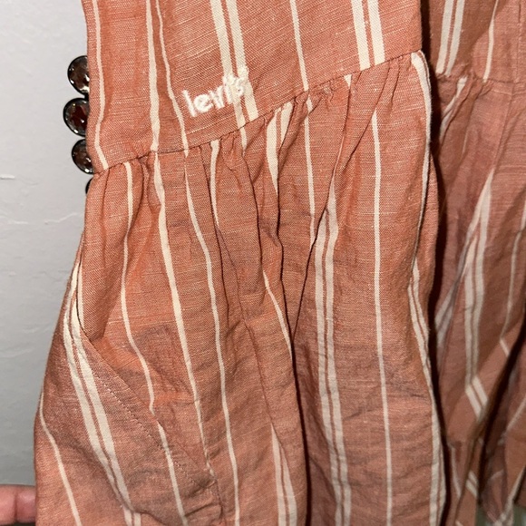 Levi's Rori Stripped Shorts Romper - Picture 7 of 7